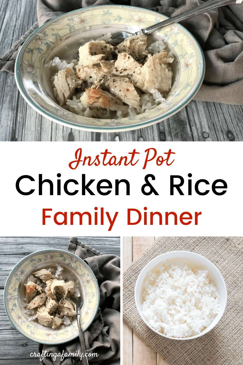 Instant Pot Chicken & Rice Classic Dinner | Instant Pot