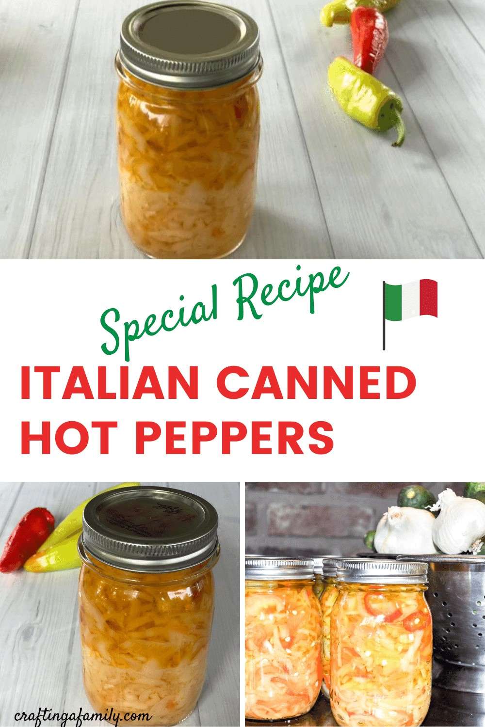 CANNED PICKLED HOT PEPPERS