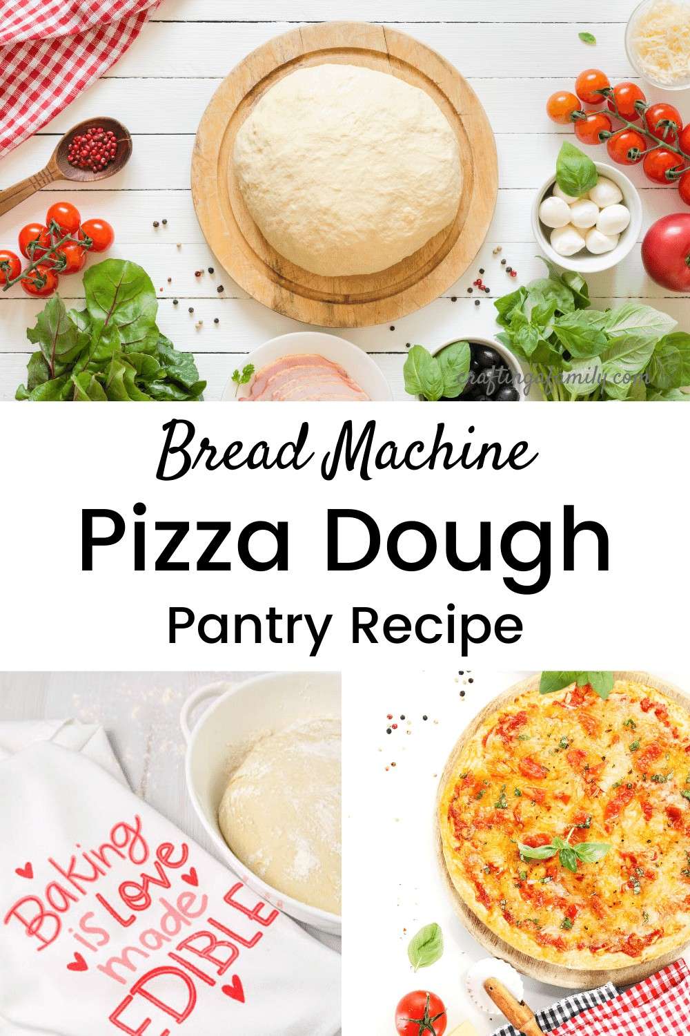 Homemade Bread Machine Pizza Dough