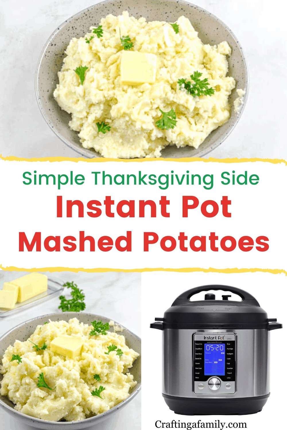 Handmade Mashed Potatoes in the Electric Pressure Cooker