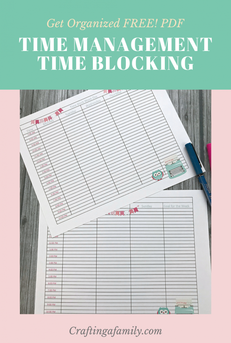 Time Blocking How I Organize My Whole Life
