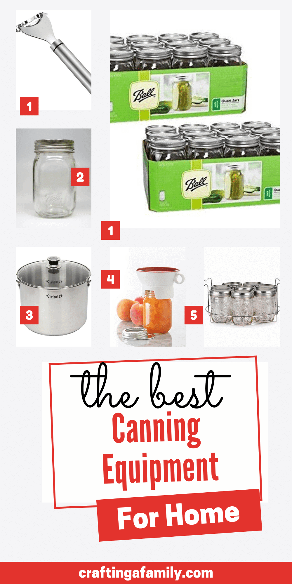 Home Canning Equipment Check List Must Have Crafting a Family