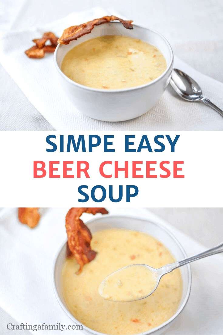 Simple Easy Beer Cheese Soup Keto Friendly Crafting a Family