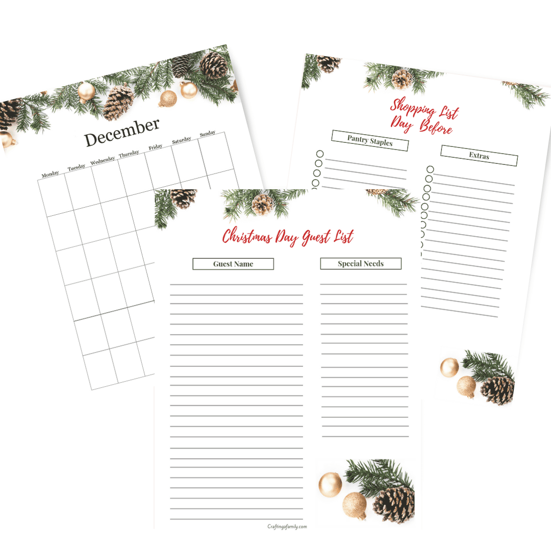 The Ultimate Christmas Planner - Crafting a Family Dinner