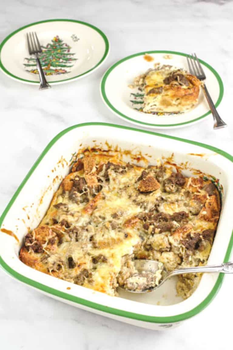 Easy Overnight Breakfast Casserole