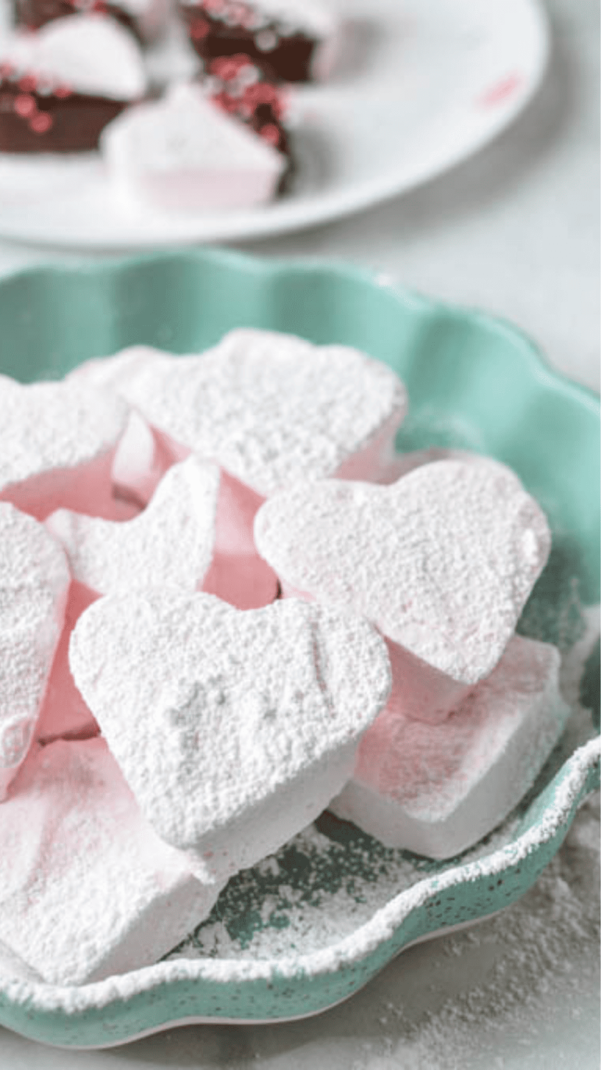 How To Make Homemade Heart Shaped Marshmallows Crafting a Family Dinner