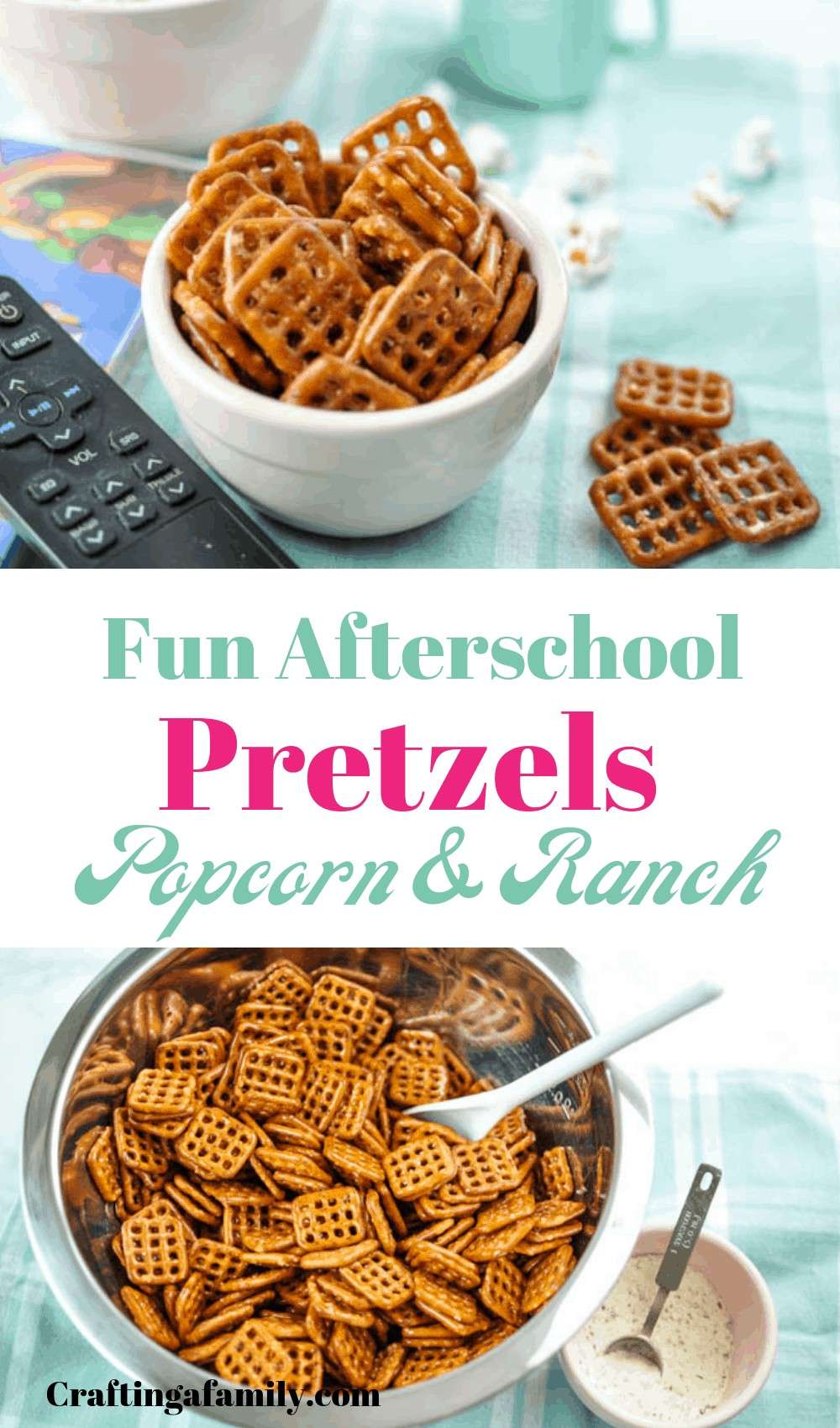 Simple Ranch Seasoned Movie Pretzels with Popcorn Oil Crafting a