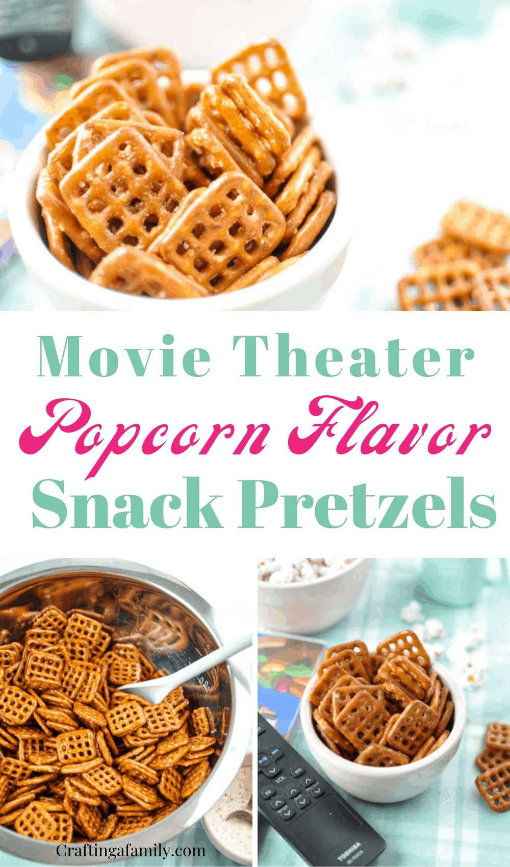 Simple Ranch Seasoned Movie Pretzels with Popcorn Oil Crafting a