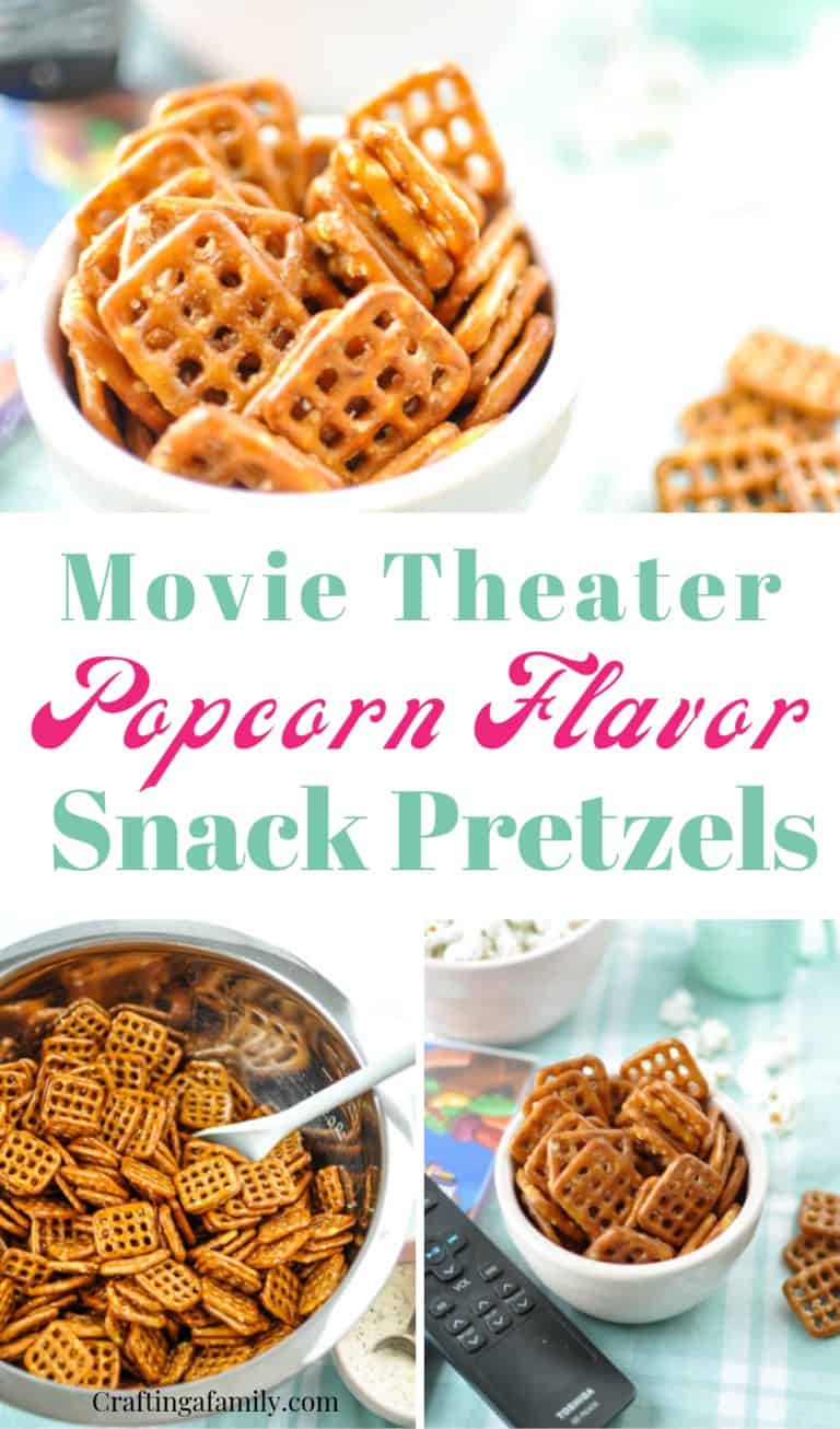 Simple Ranch Seasoned Movie Pretzels with Popcorn Oil Crafting a Family Dinner