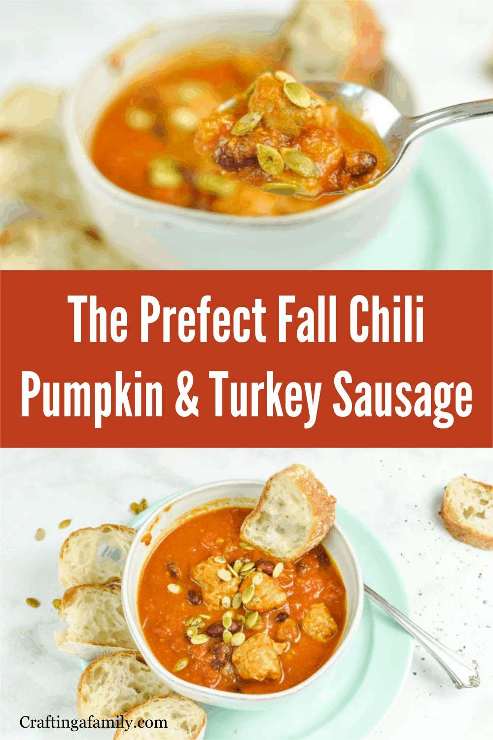 The Best Pumpkin Chili with Turkey Sausage Crafting a Family Dinner
