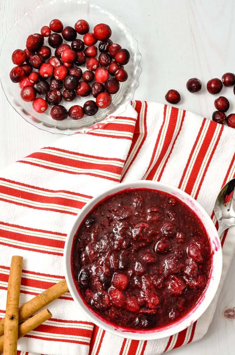 Homemade Fresh Cranberry Relish Sauce Recipe