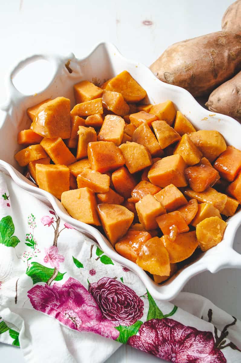 Candied Sweet Potatoes with Marshmallows Crafting a Family Dinner