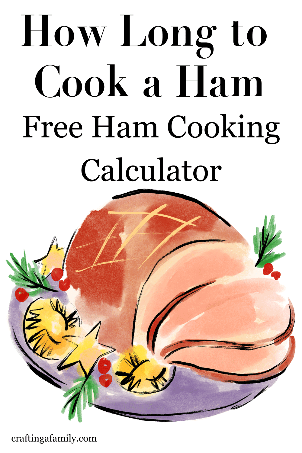 How Long to Cook a Ham Ham Calculator