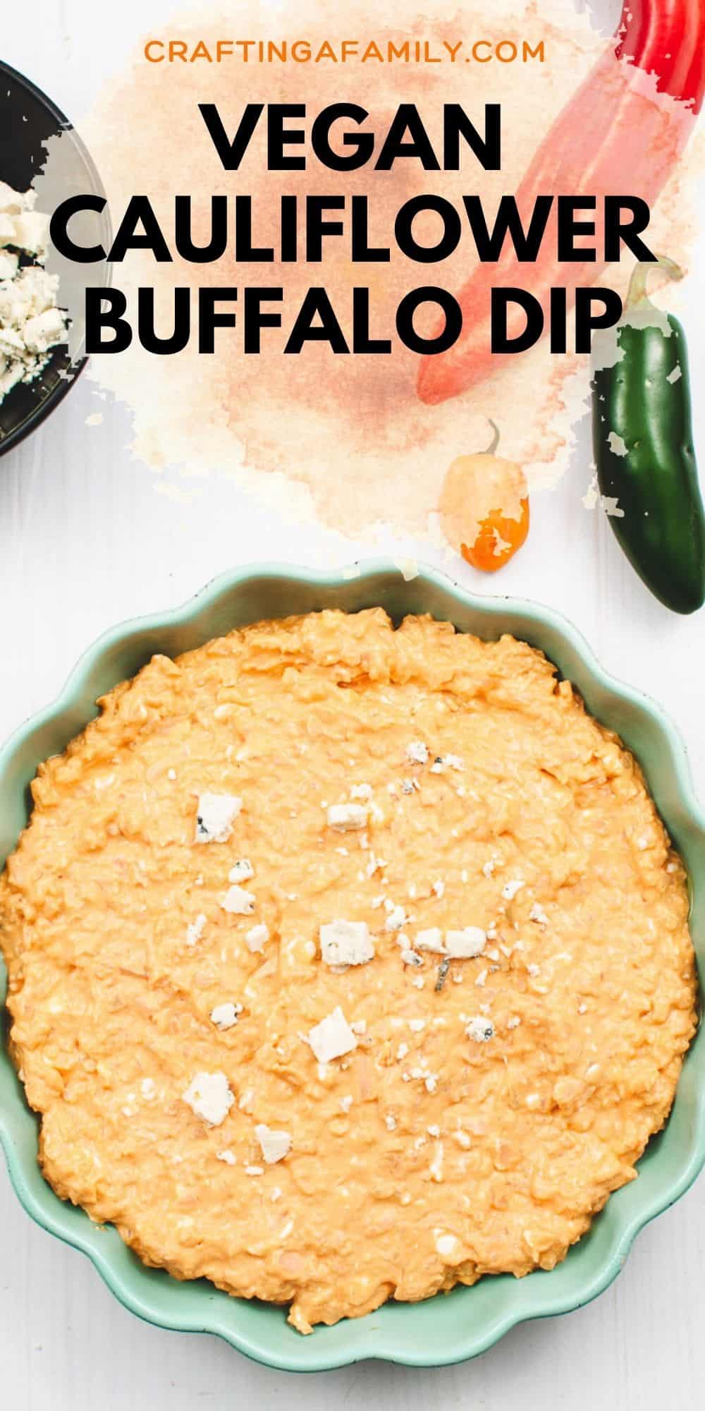 Easy Riced Cauliflower Vegetarian Buffalo Chicken Dip Crafting a