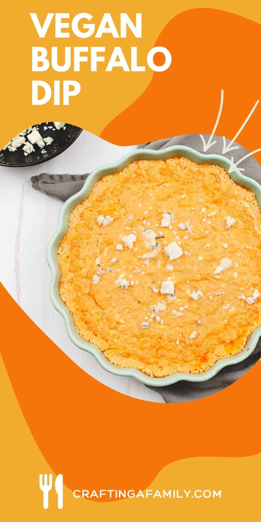 Easy Riced Cauliflower Vegetarian Buffalo Chicken Dip Crafting a