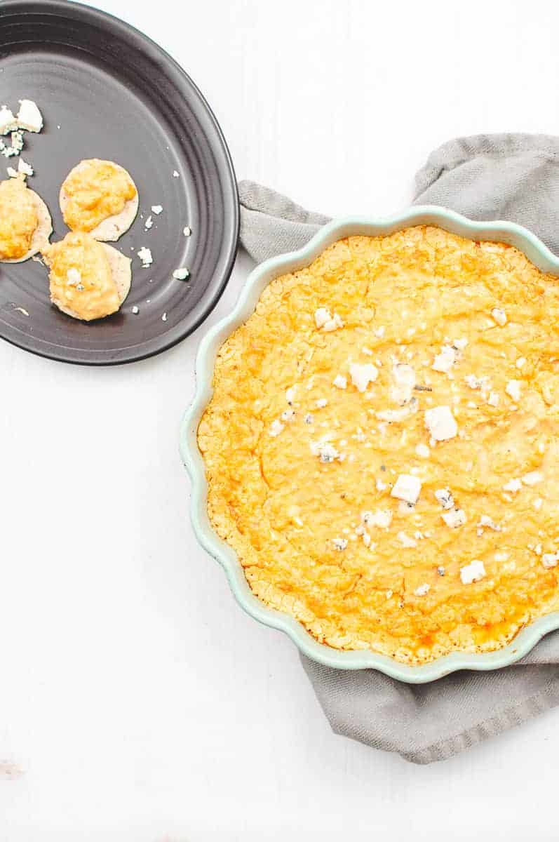 Easy Riced Cauliflower Vegetarian Buffalo Chicken Dip Crafting a