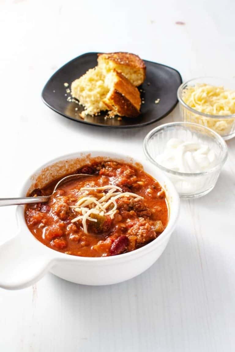 Impossible™ Meat Vegetarian Chili Crafting a Family Dinner