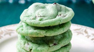 Mint Chocolate Chip Cookies with Sugar Cookie Mix - Crafting a