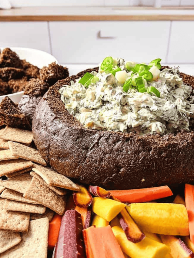 Knorr Mix Cold Spinach Dip In A Bread Bowl Crafting a Family Dinner