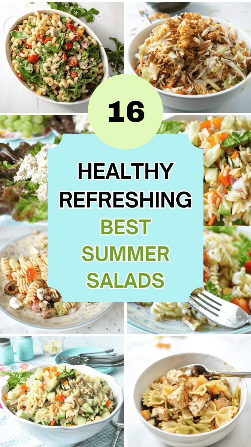 Best Easy Summer Salads Refreshing Recipes Ideas - Crafting a Family Dinner