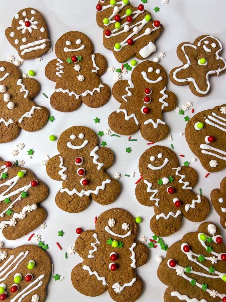 Soft Gingerbread Cutout Cookies - Gingerbread Men - Crafting a Family ...