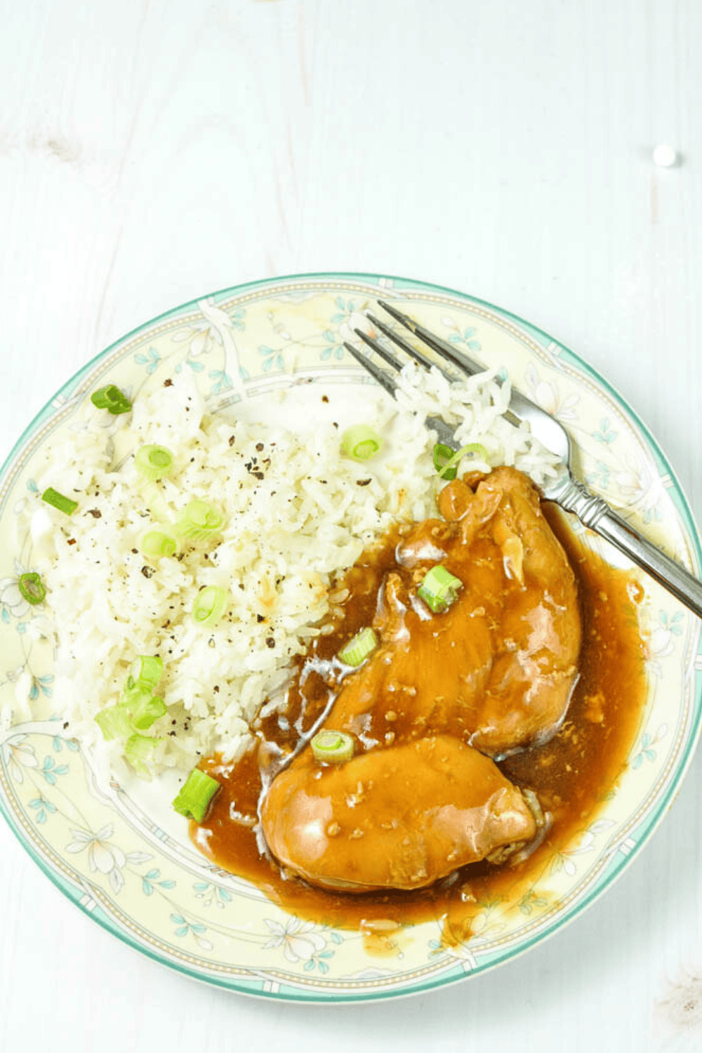 Instant Pot Ginger Garlic Chinese Chicken, better than take-out, quick simple in the Instant Pot. You control all the ingredients, and your budget with a budget friendly weekend dinner. Juicy chicken breast in a delicious ginger garlic sauce. Simple Fried Rice Recipe included.