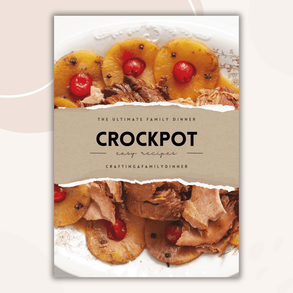 crockpot recipe book cover