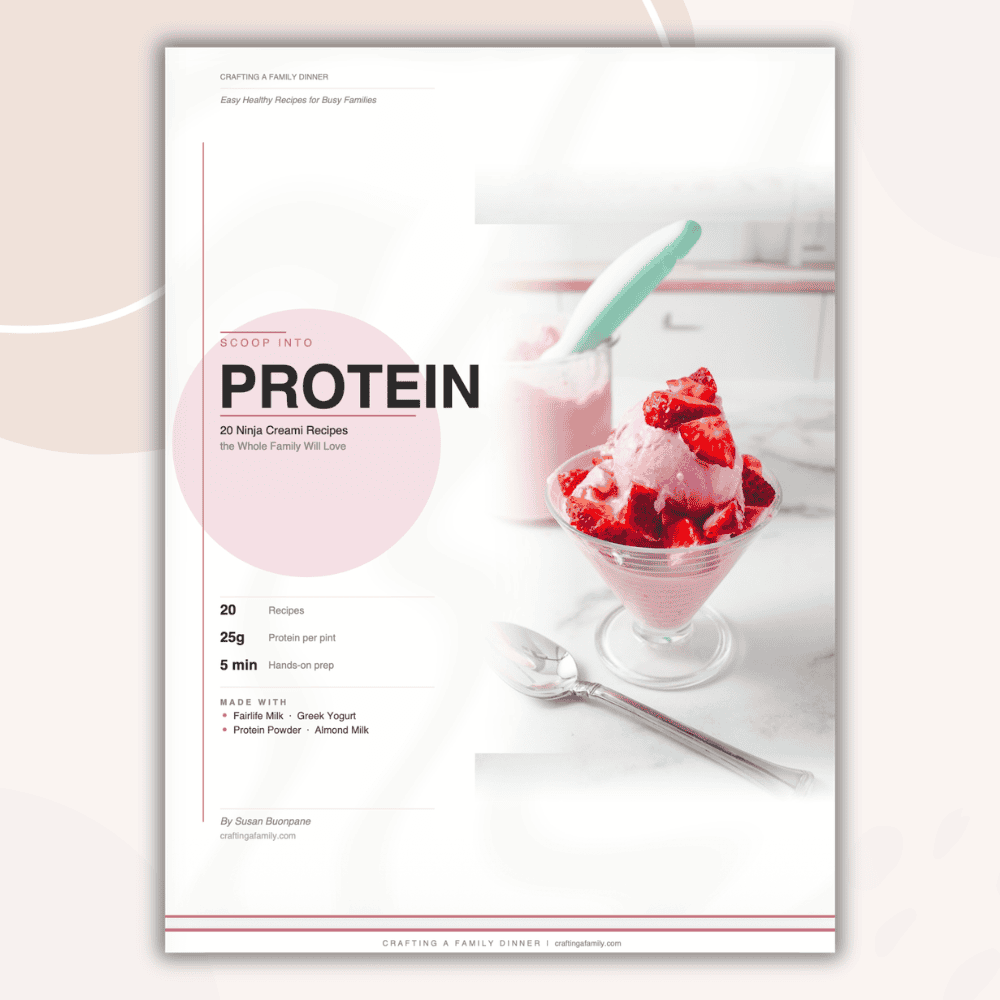 scoop into protein recipe book cover