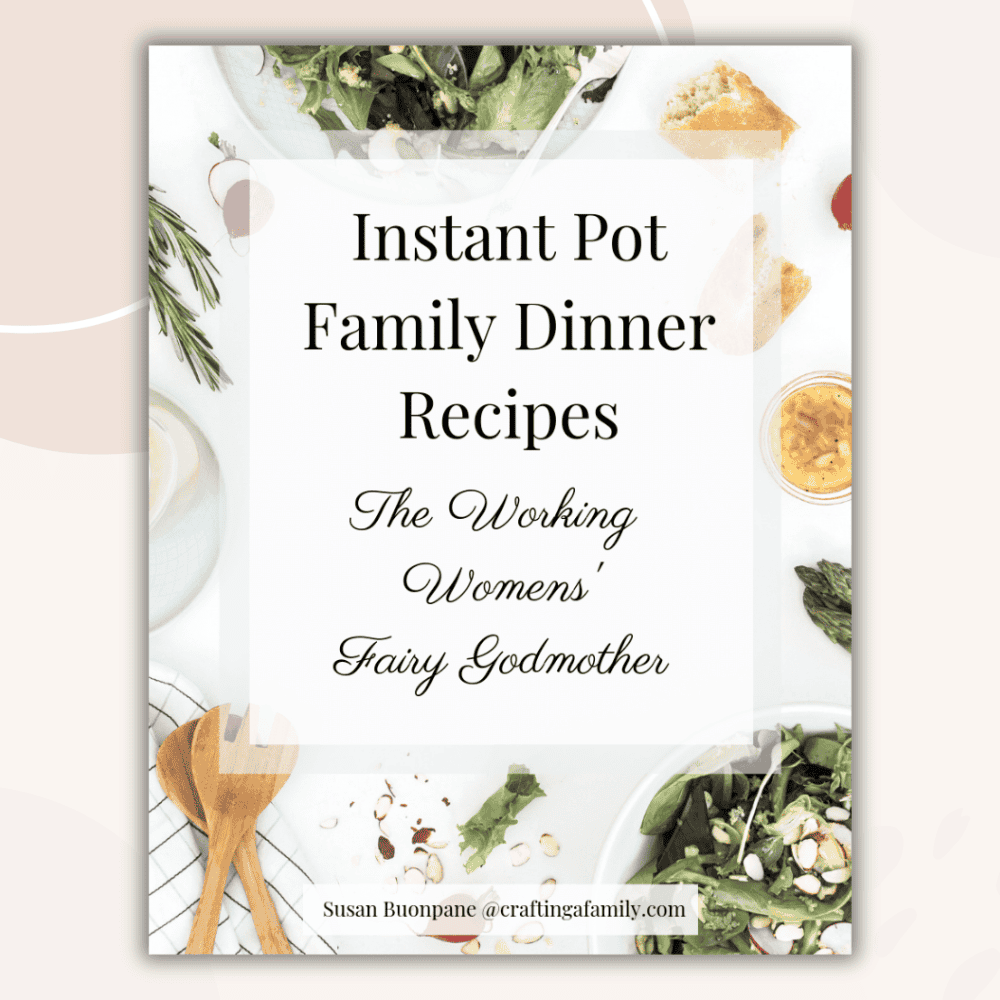 family instant pot recipe book cover