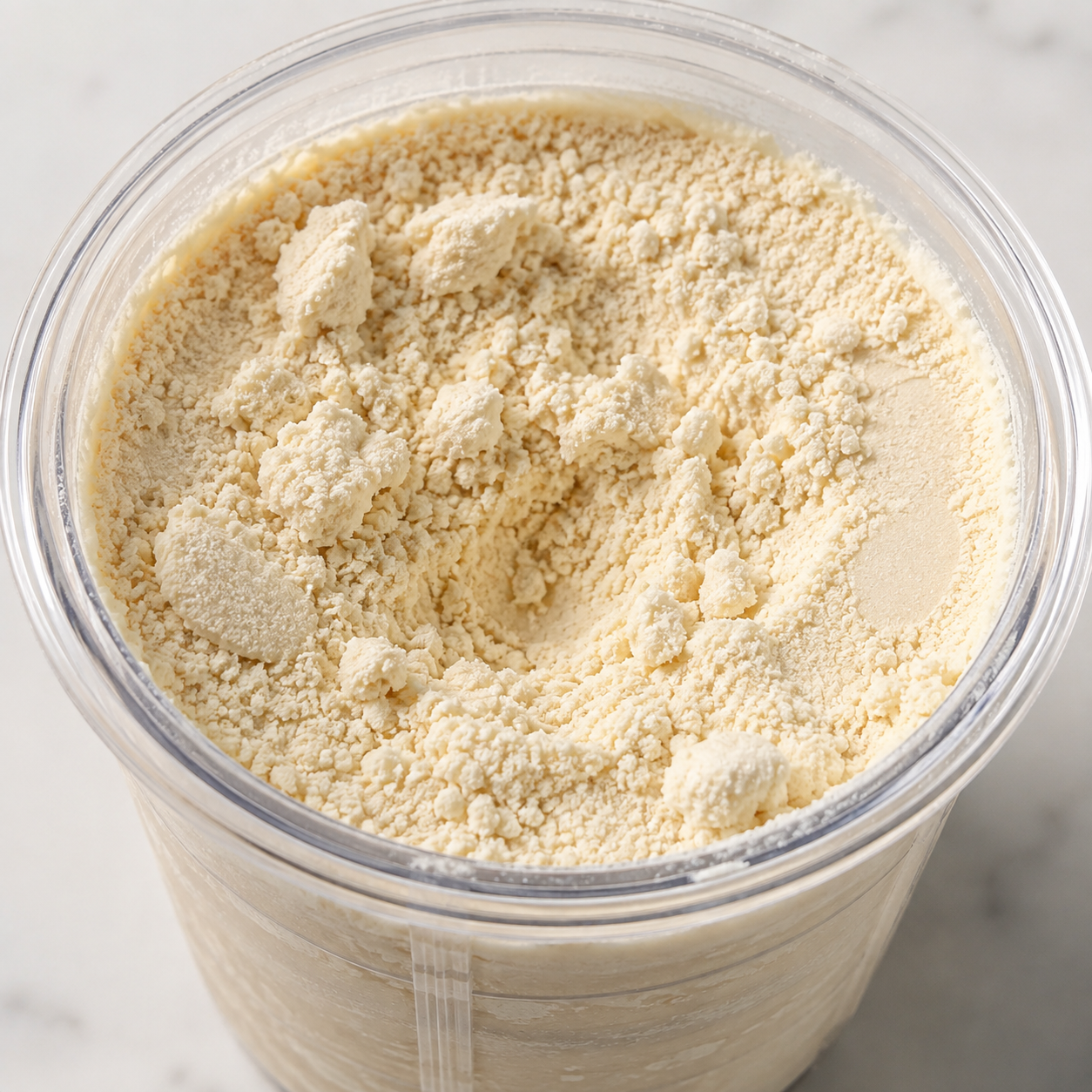 a pint of vanilla crumbly ice cream